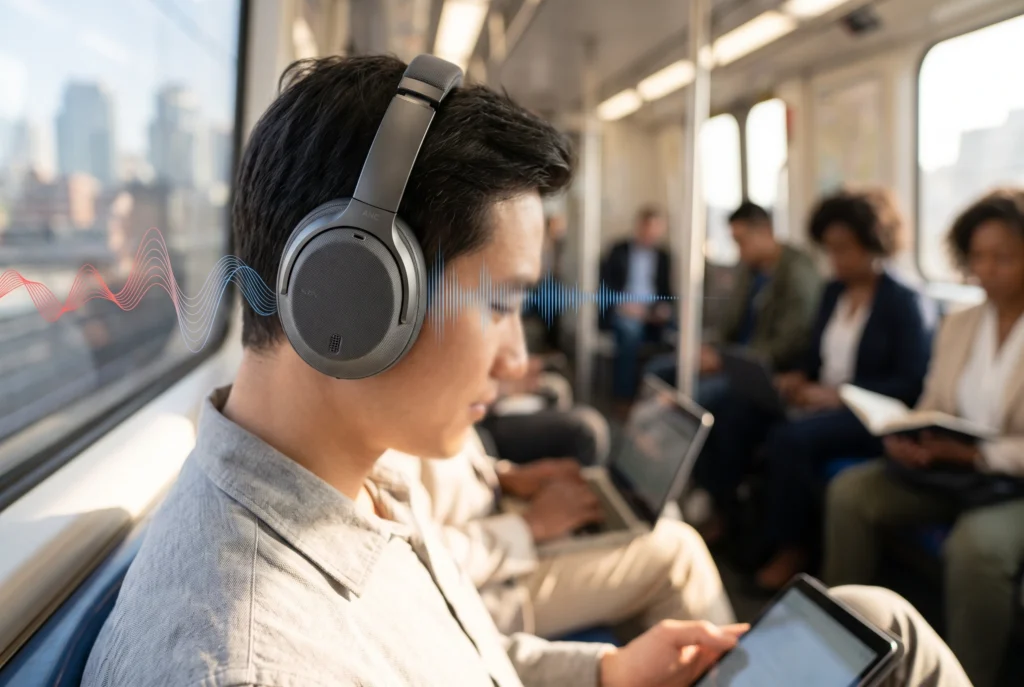 Como fones de ouvido conseguem cancelar o barulho ao redor?
