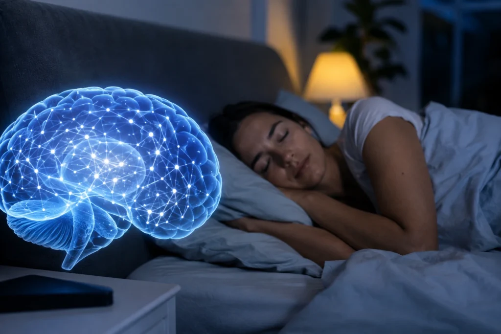 Como o cérebro forma memórias durante o sono profundo