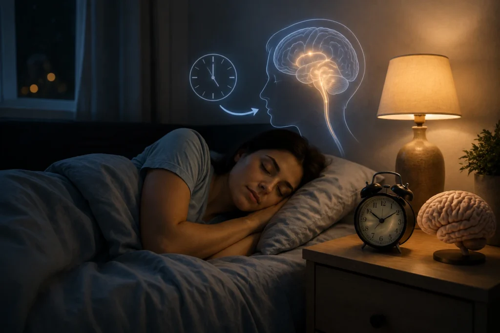 Como o corpo sabe que está na hora de dormir
