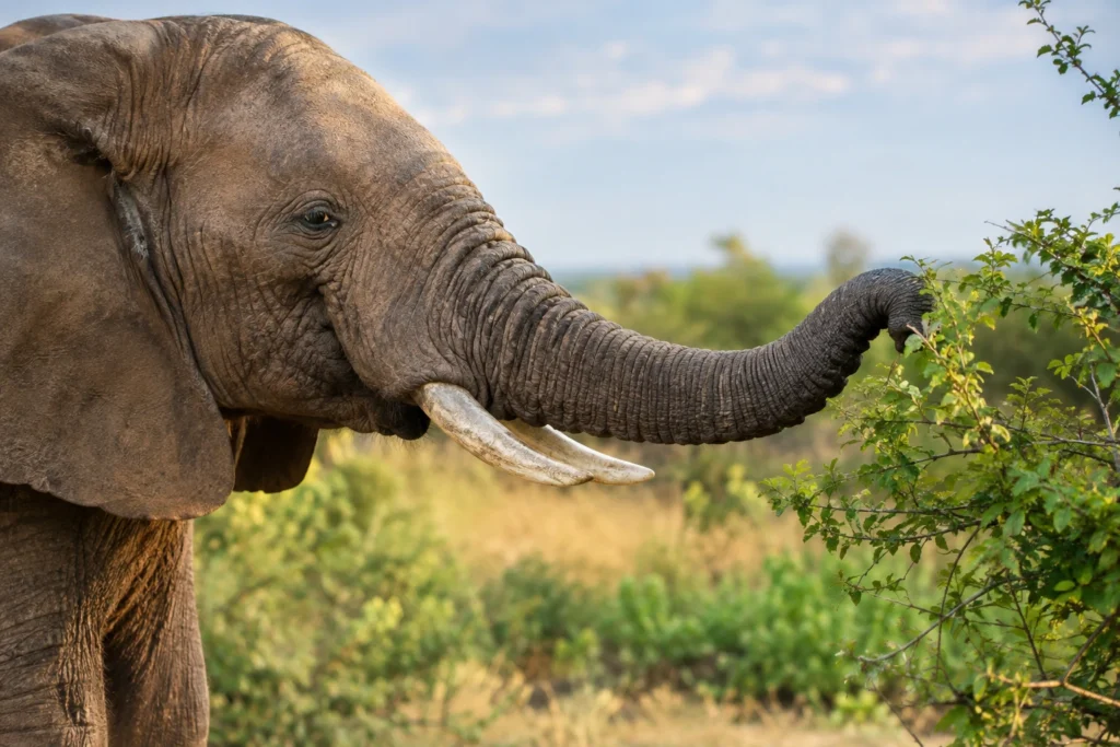 Como o elefante percebe o mundo ao seu redor