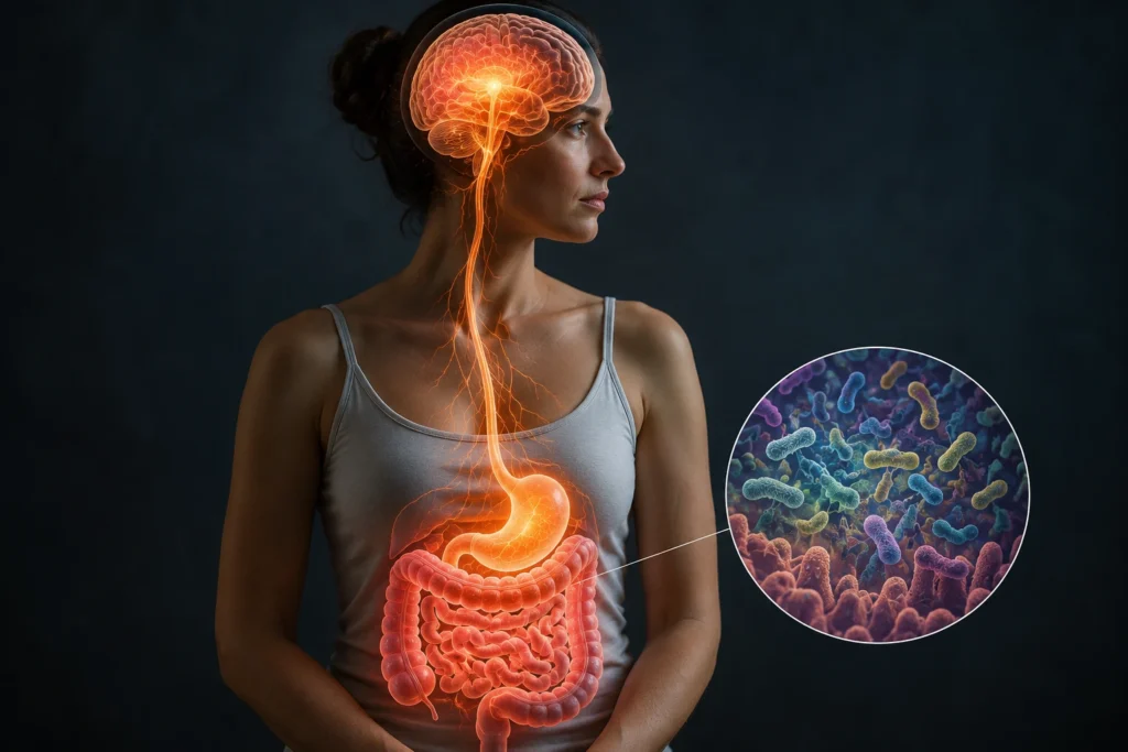 Como o intestino influencia o funcionamento do cérebro