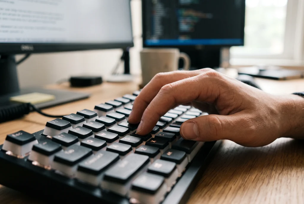 Como o teclado reconhece várias teclas pressionadas ao mesmo tempo