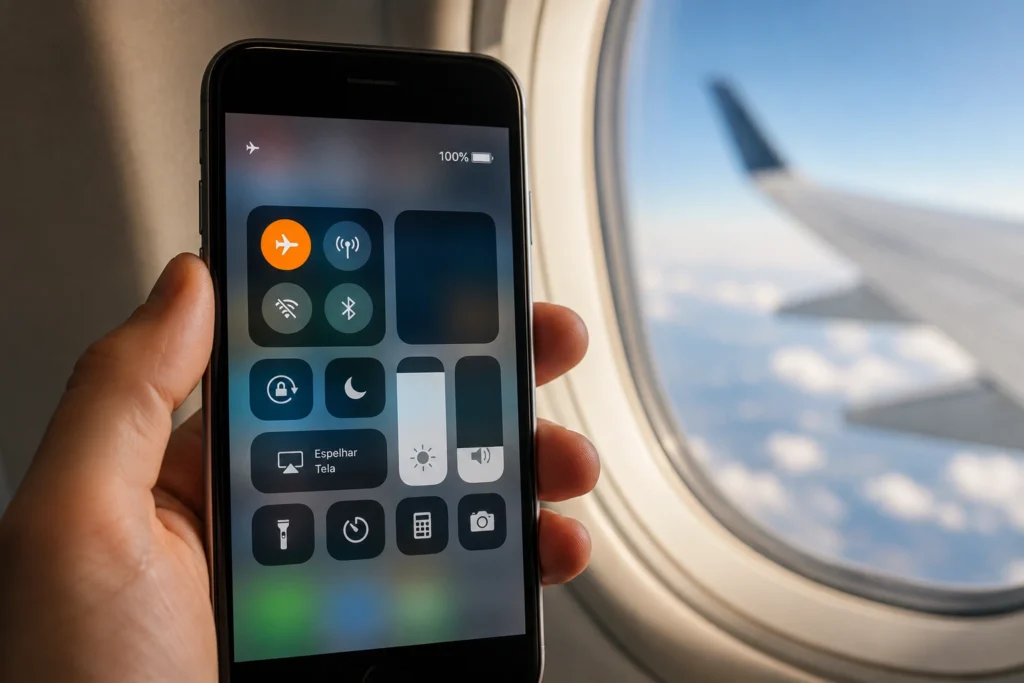 Por que o modo avião foi criado e como funciona