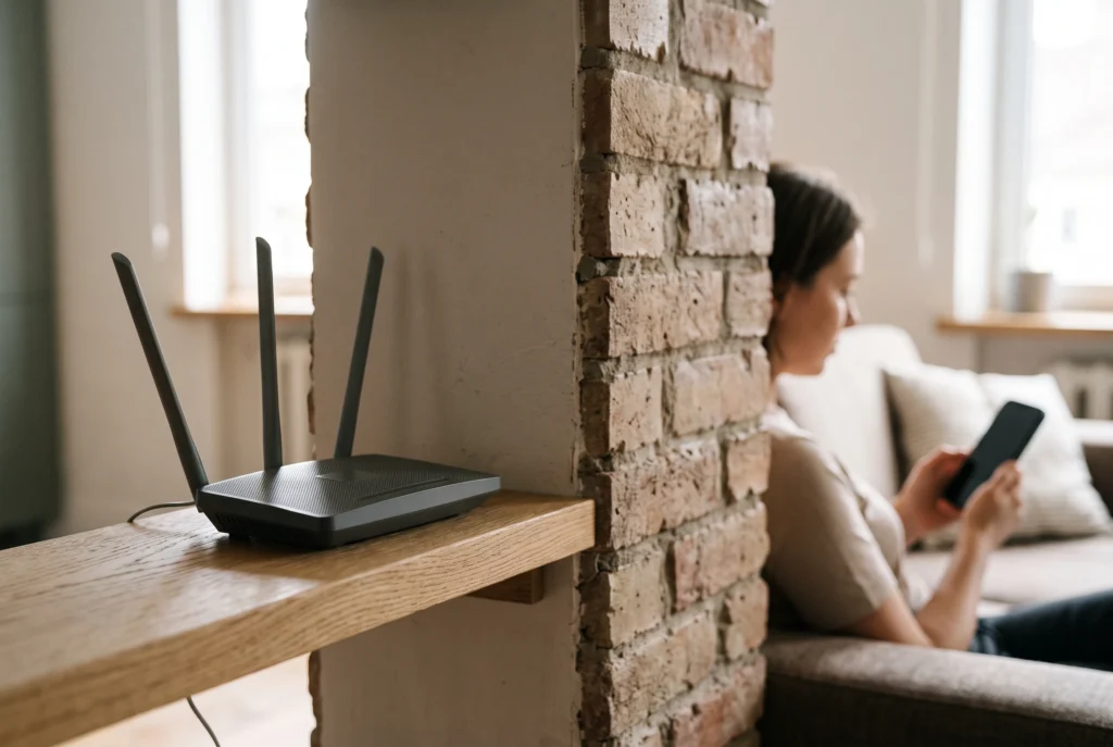 Por que o Wi-Fi fica mais fraco quando atravessa paredes?